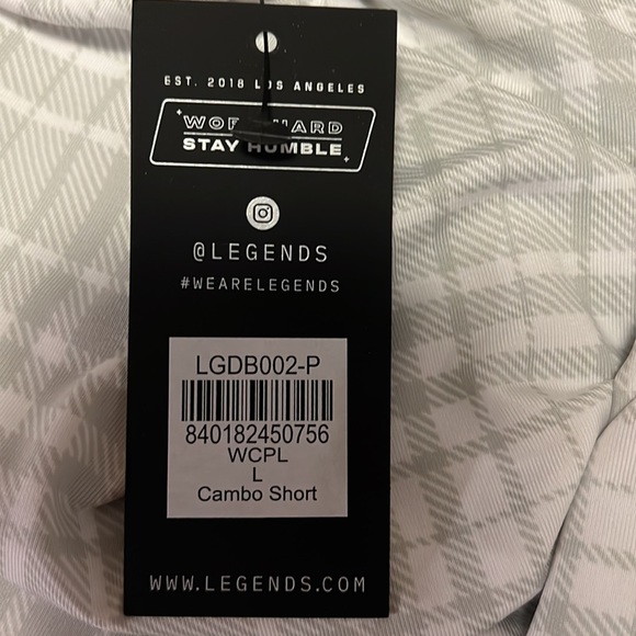 Brand New w/tag Sz large Legends combo compression shirt patterned - Picture 3 of 4